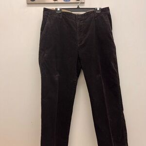 Woolrich Casual Men's Dark Brown Corduroy Pantss